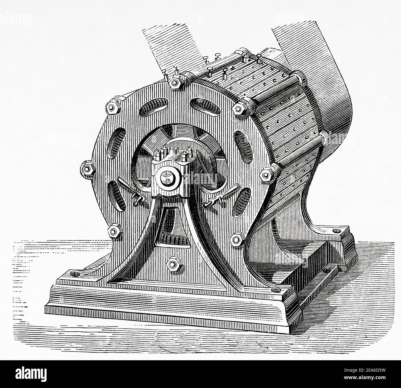 immagine antica macchina di corrente